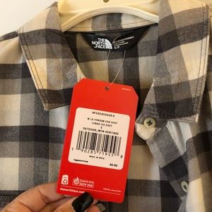 north face flannel